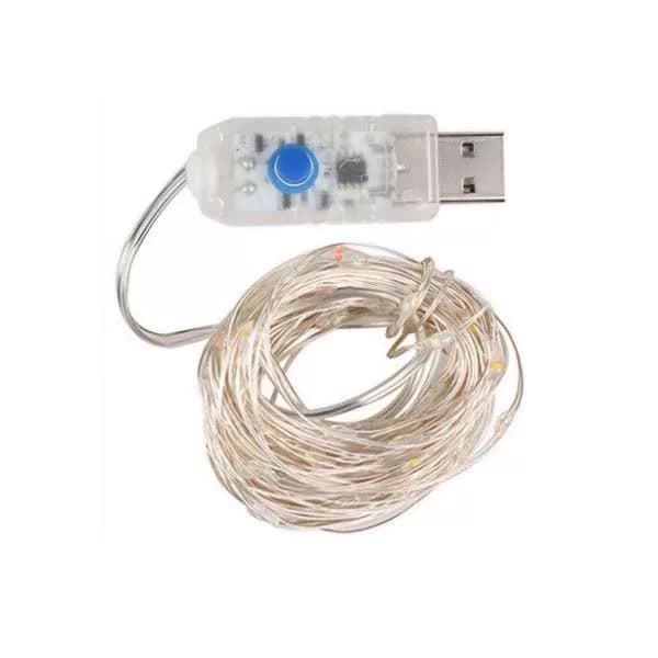 ریسه ال ای دی مدل مفتولی USB دار کد 345 طول 5 متر