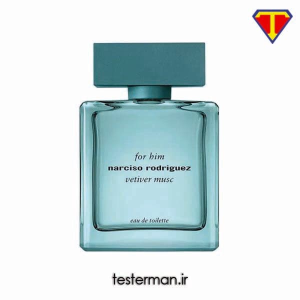 تستر ادکلن نارسیسو رودریگز فور هیم وتیور مسک narciso rodriguez For Him Vetiver Musc Tester 100ml