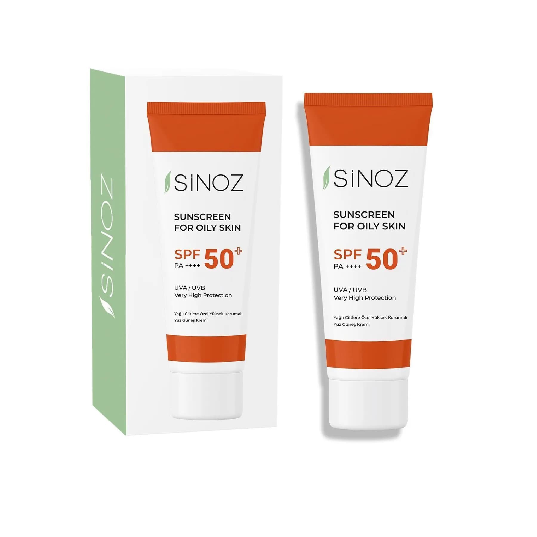 ضد آفتاب سینوز مناسب پوست چرب SPF50 — تصویر ۳