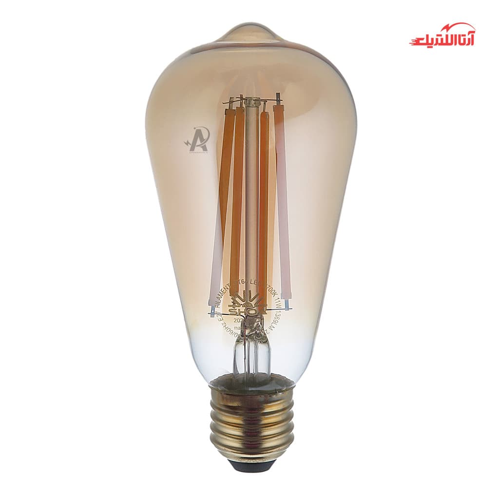 لامپ ادیسونی 11 وات شعاع مدل SH-ST-64-11W — تصویر ۲