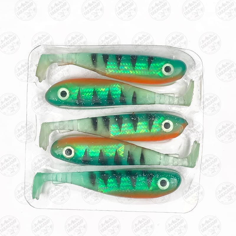 طعمه ماهی مصنوعی ژله ای Noeby بسته ۵ عددی ۶ سانتی متر ۲٫۵ گرم W8026-13 — تصویر ۲