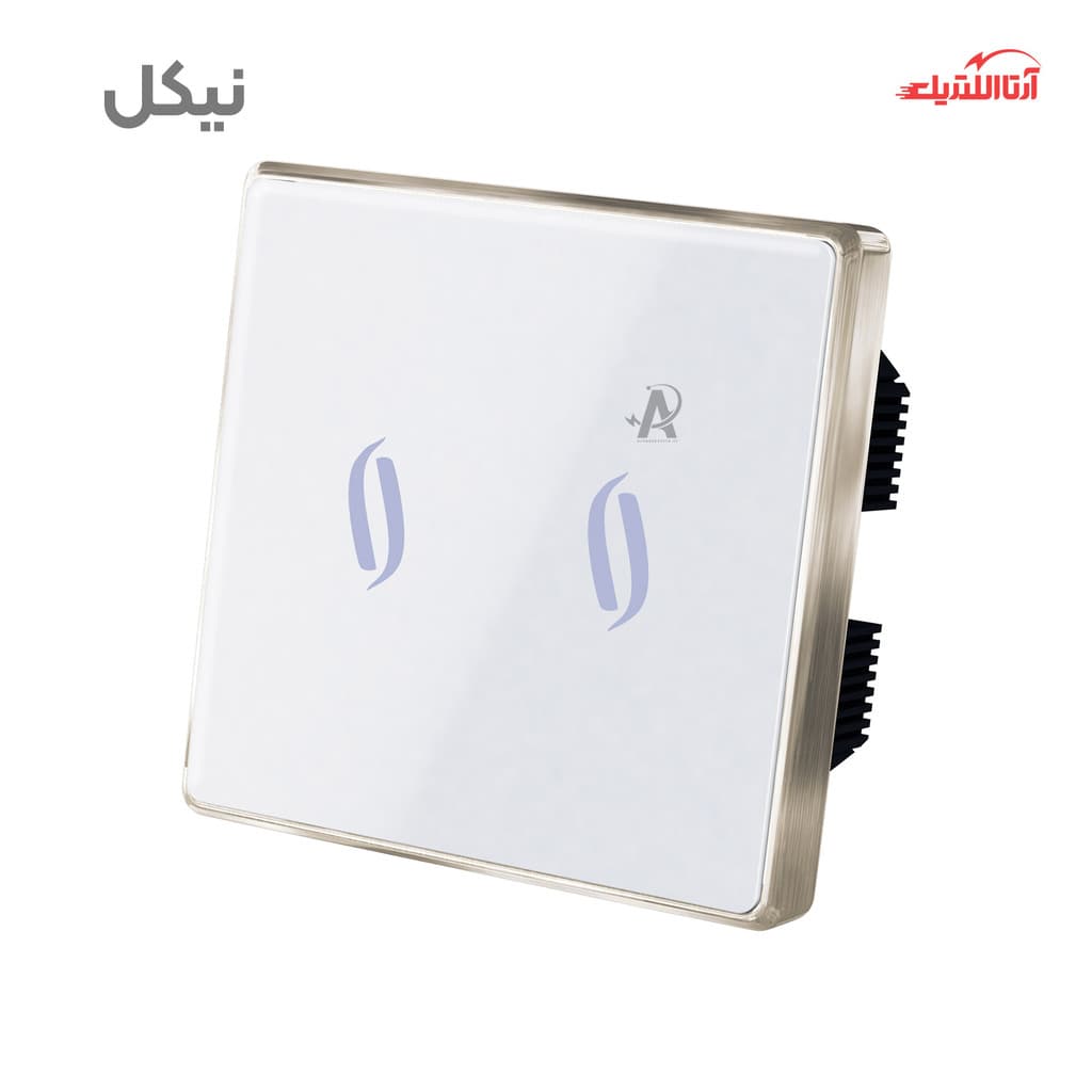 کلید لمسی هوشمند دو پل دایرکت کانتکت مایا سری فلونا مدل MI2EF21 — تصویر ۴