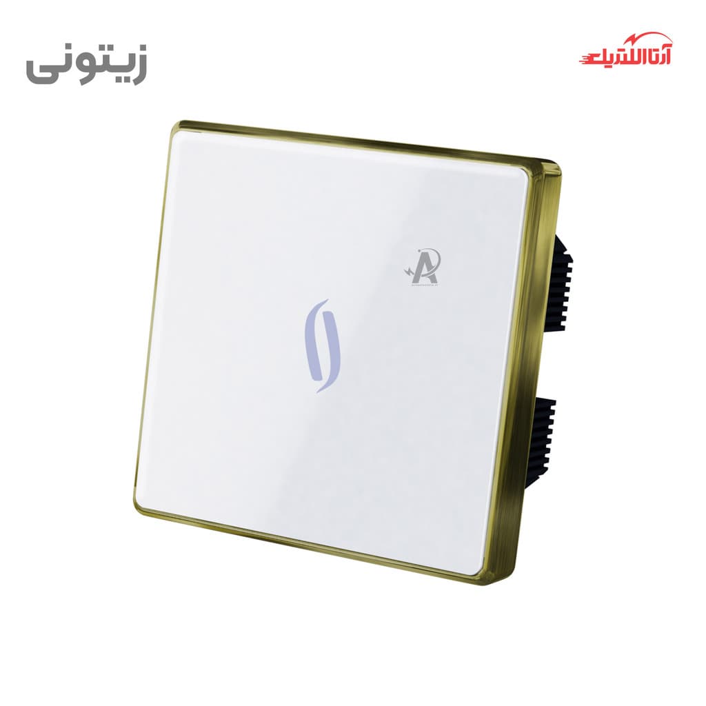 کلید لمسی تک پل هوشمند مایا سری فلونا مدل MR1EF12 — تصویر ۴