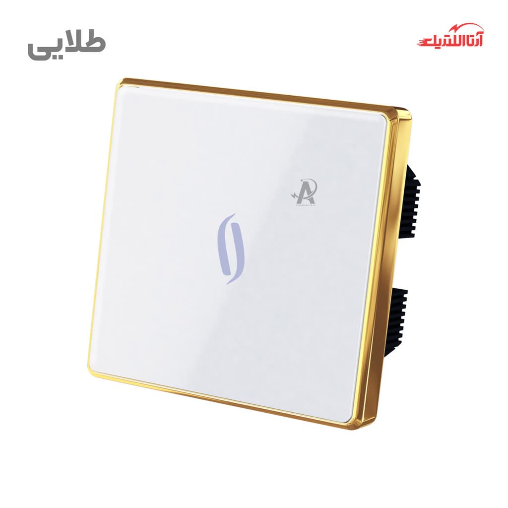 کلید لمسی هوشمند تک پل دایرکت کانتکت مایا سری فلونا مدل MI1EF12 — تصویر ۲