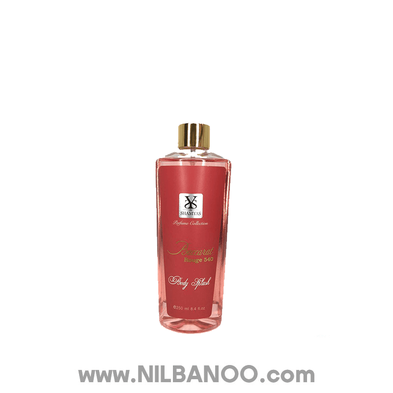 بادی اسپلش زنانه شمیاس مدل Baccarat Rouge 540