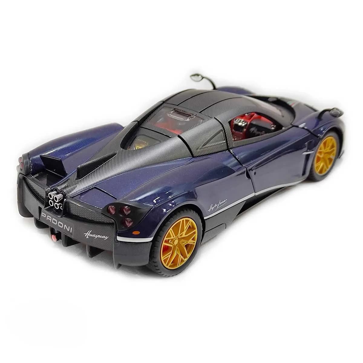 ماشین فلزی پاگانی Huayra دودزا آبی — تصویر ۳