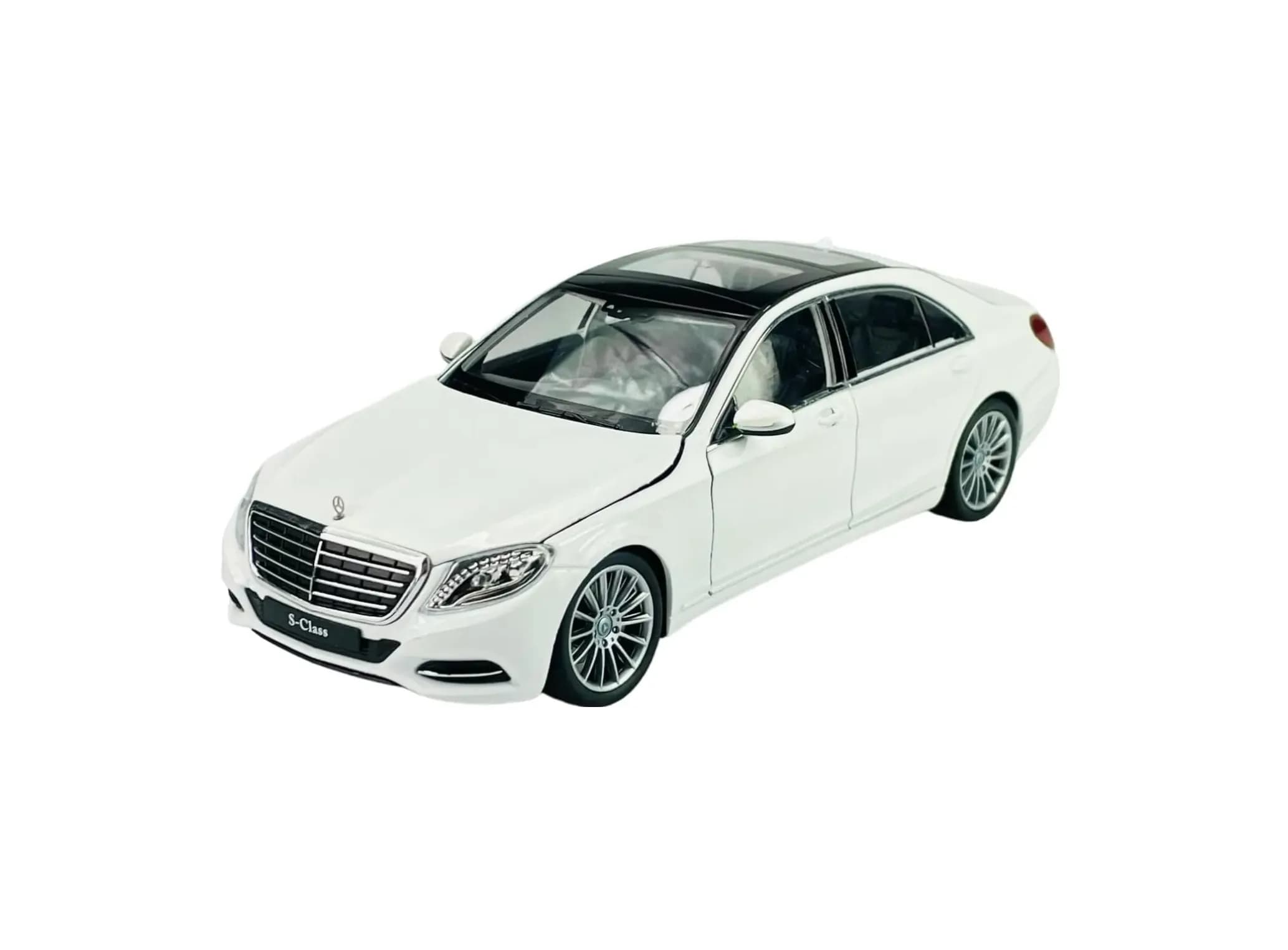 ماشین فلزی مرسدس بنز S500 سفید ویلی مدل 24051