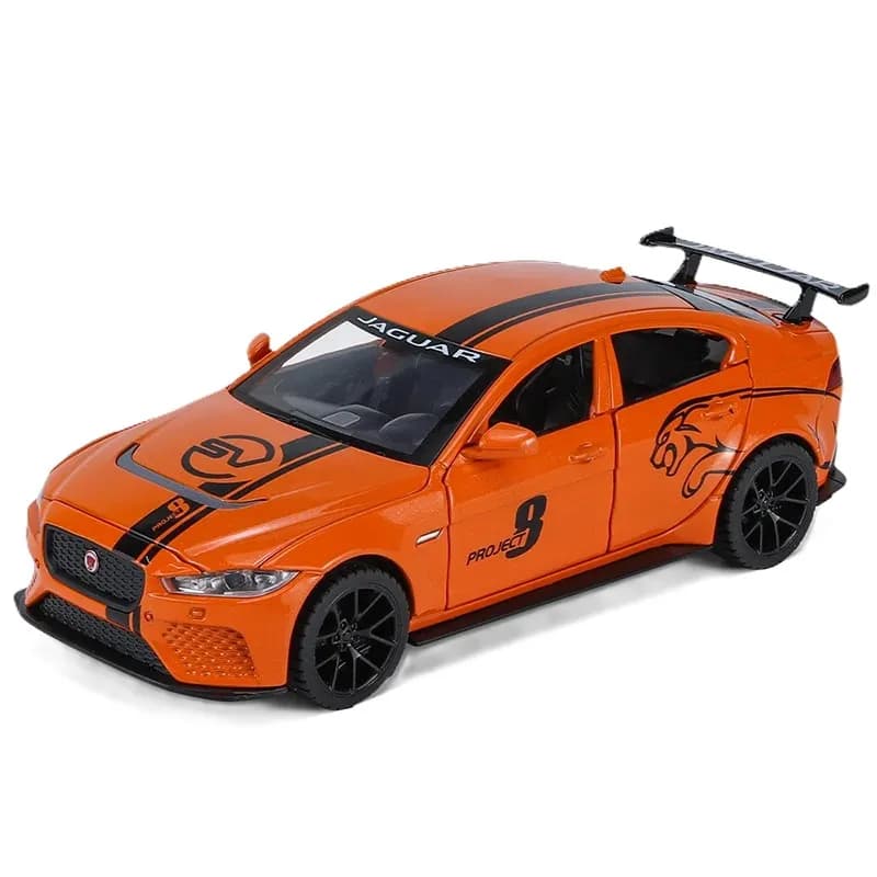 ماشین فلزی جگوار XE SV Project 8 نارنجی