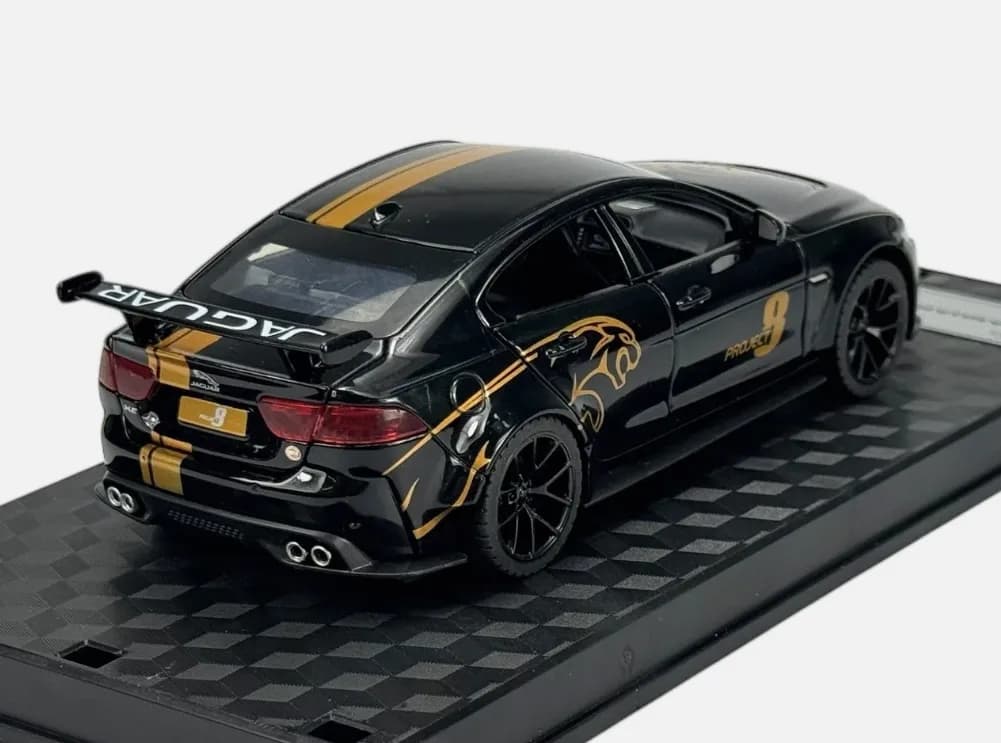 ماشین فلزی جگوار XE SV Project 8 مشکی — تصویر ۸