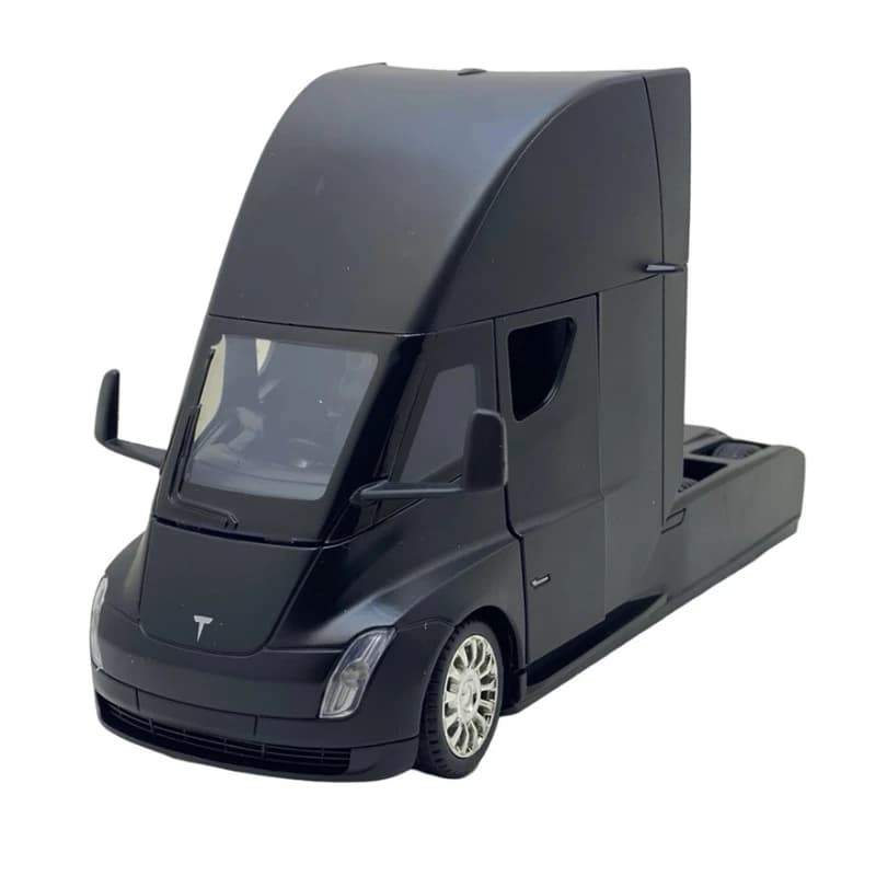 ماشین فلزی تسلا Semi Truck بدون بار مشکی