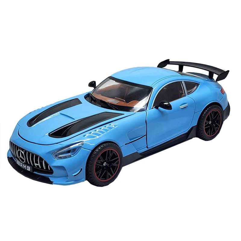 ماشین فلزی مرسدس بنز AMG GTR آبی