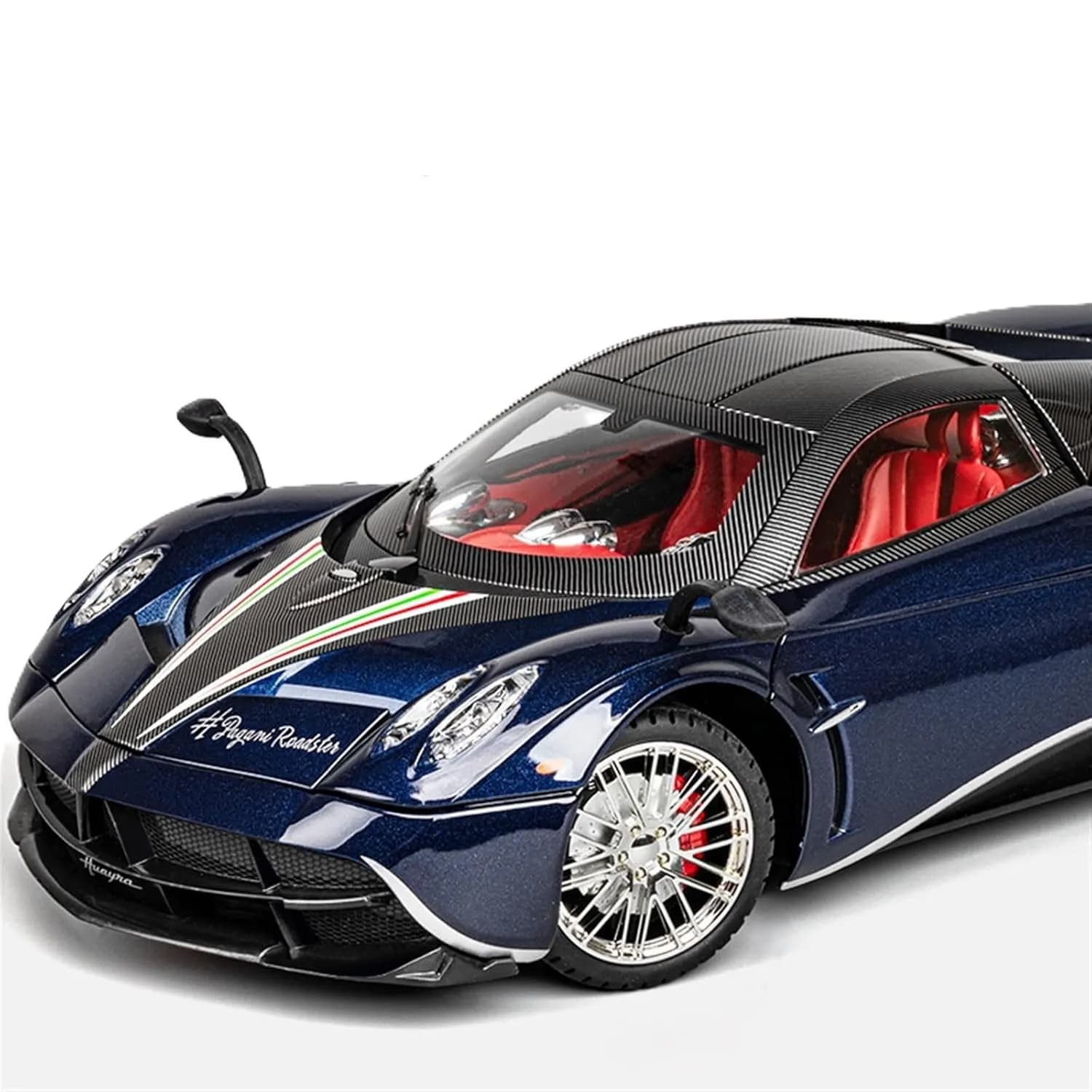 ماشین فلزی پاگانی Huayra آبی — تصویر ۴