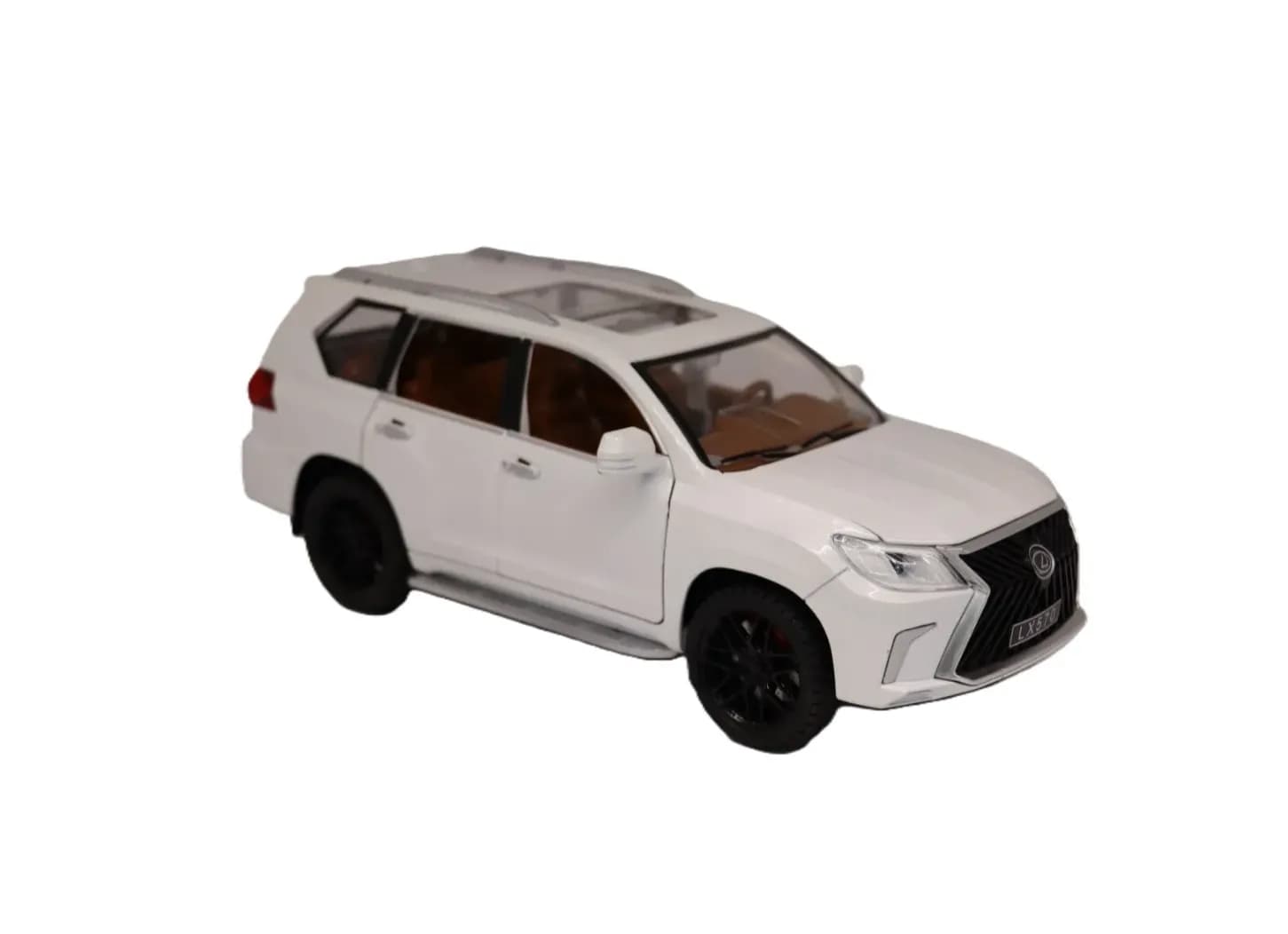 ماشین فلزی لکسوس LX570 سفید