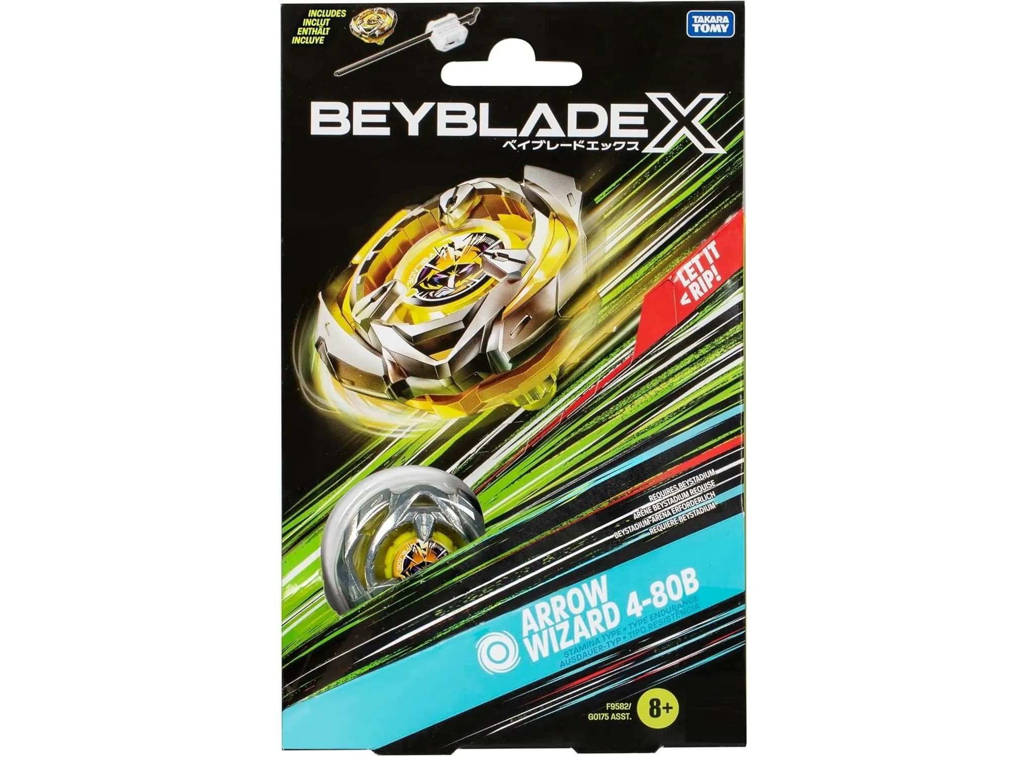 فرفره انفجاری بی‌بلید Beyblade X مدل Arrow Wizard 4-80B — تصویر ۲