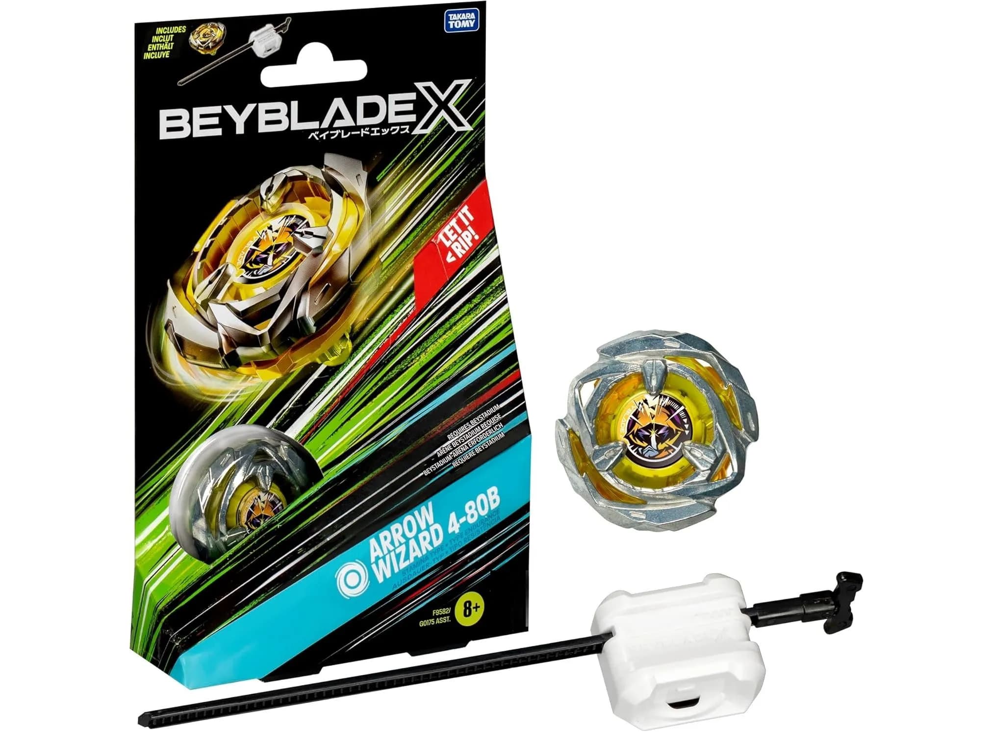 فرفره انفجاری بی‌بلید Beyblade X مدل Arrow Wizard 4-80B — تصویر ۴