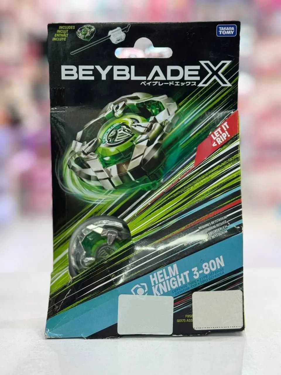 فرفره انفجاری بی‌بلید BeyBlade X مدل Helm Knight 3-80N — تصویر ۵