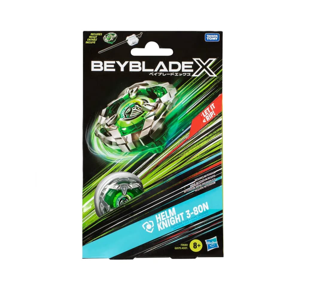 فرفره انفجاری بی‌بلید BeyBlade X مدل Helm Knight 3-80N — تصویر ۶