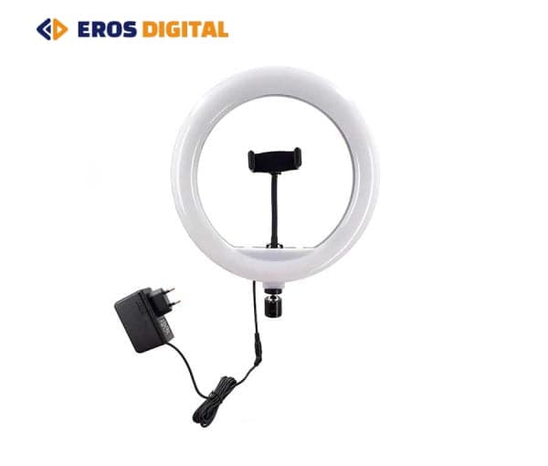 رینگ لایت مدل YQ-320A سایز 12 اینچ بدون پایه — تصویر ۲