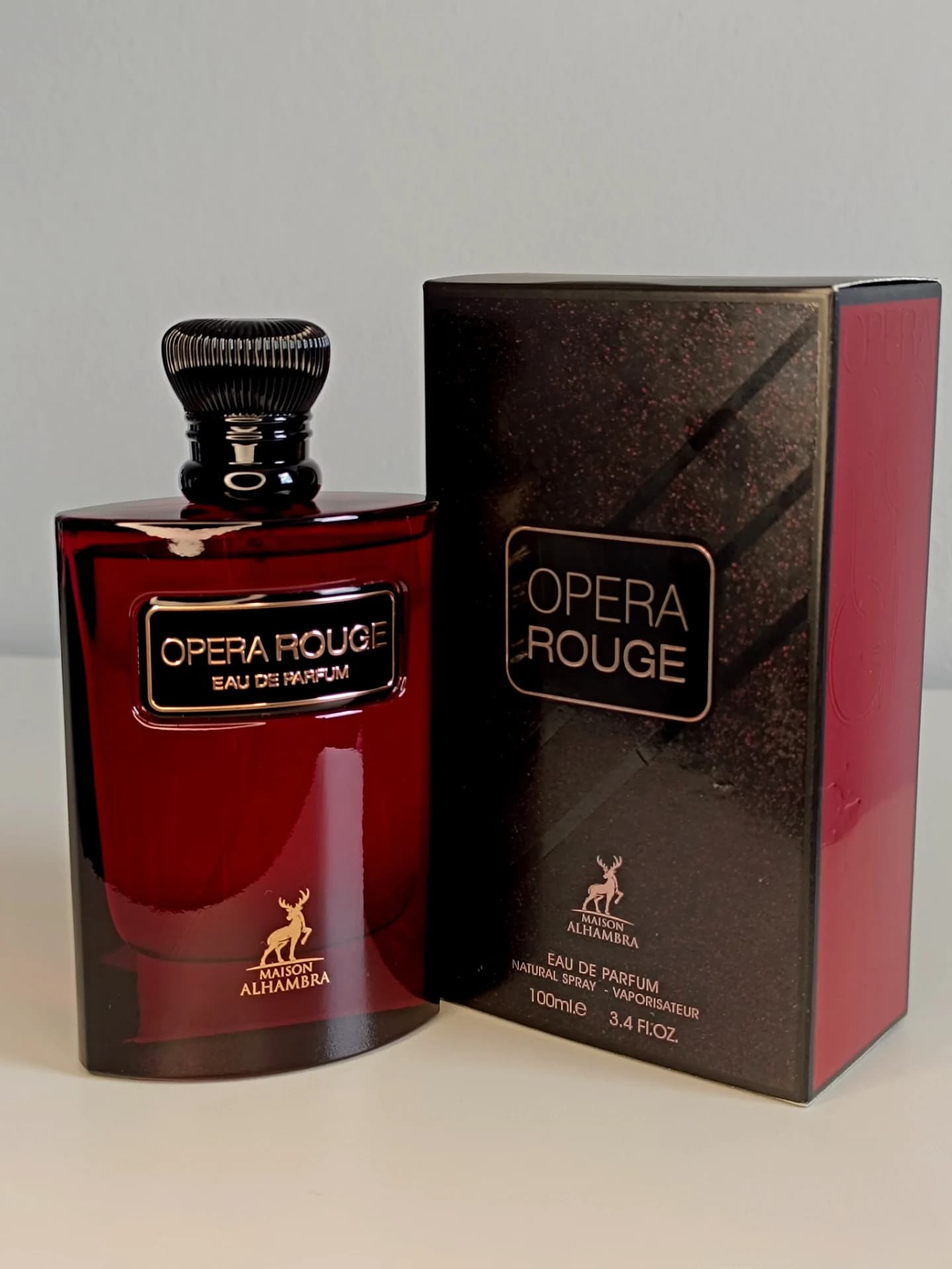 عطر الحمبرا بلک اپیوم اور رد | Alhambra Opera Rouge / اقساطی
