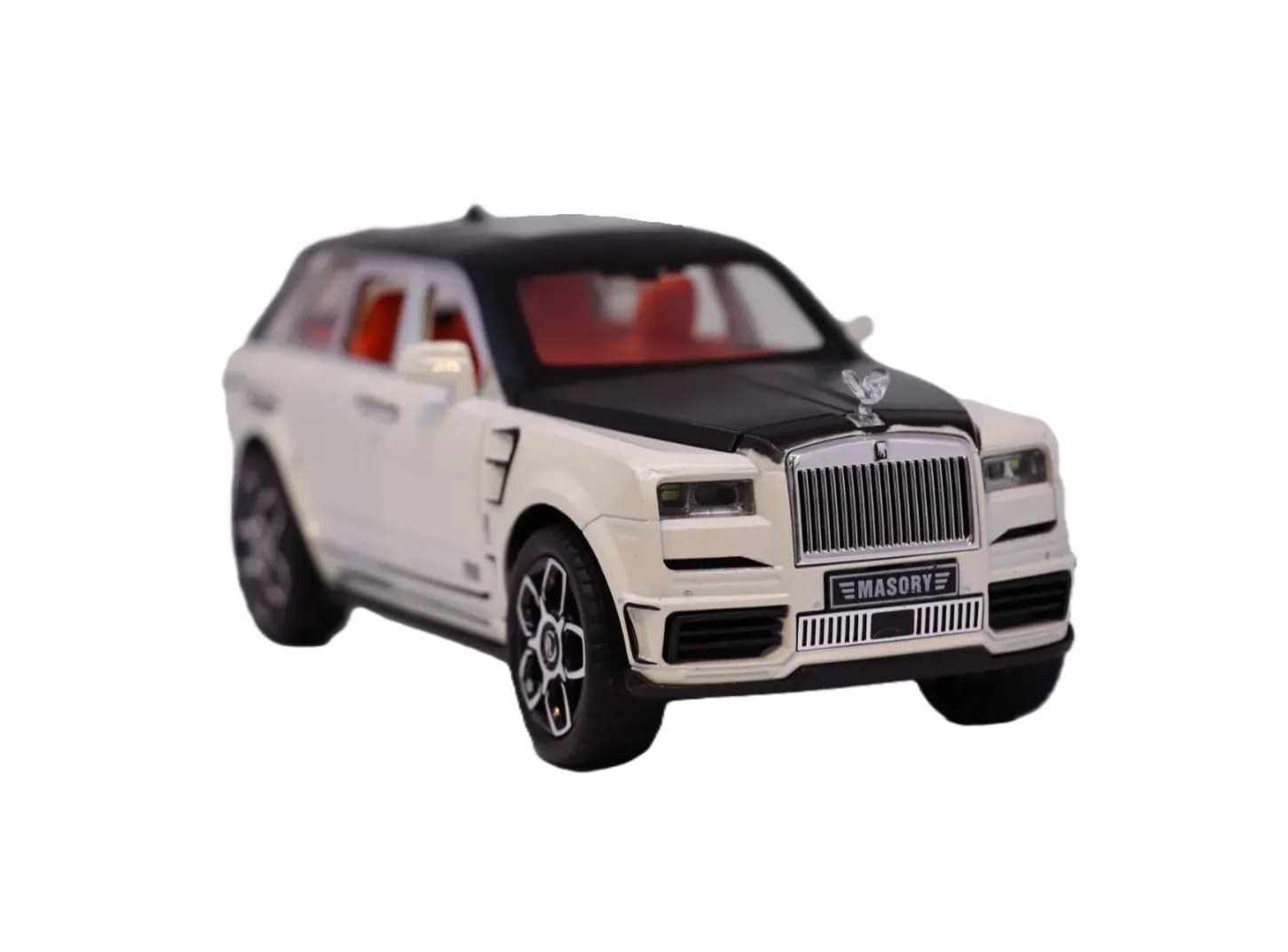 ماشین فلزی رولز رویس کالینان Mansory سفید مشکی مدل 1802