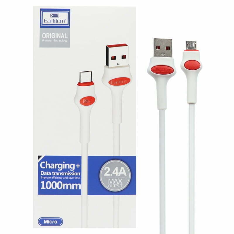 کابل MicroUSB ارلدام مدل EC-082M به طول 1 متر — تصویر ۲