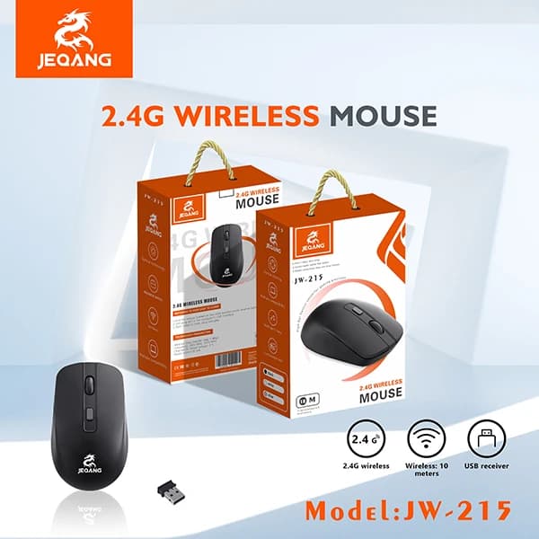 ماوس بی سیم جکنگ مدل JW-215 — تصویر ۳