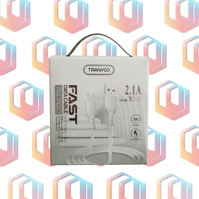 کابل تبدیل USB به microUSB ترانیو مدل X1-V طول 1 متر