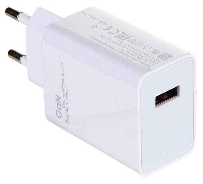 شارژر با کابل شیائومی 2 پین MI 55w — تصویر ۴