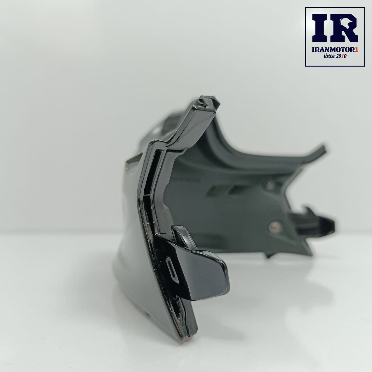 کلاه کاسکت فک جداشو نقاب دار کایک QIKE – طوسی مات — تصویر ۸