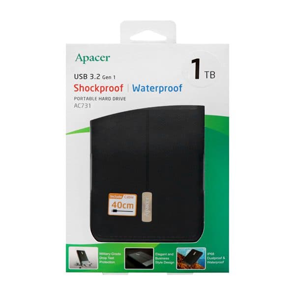 هارد اکسترنال 1 ترابایت Apacer AC731 — تصویر ۳