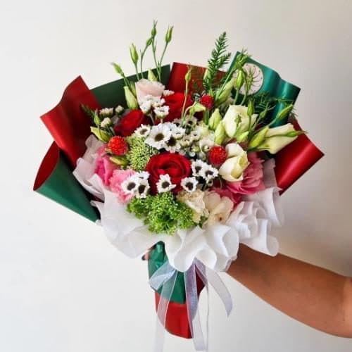 ارسال فوری گل برای بانک تجارت تهران شرق 8053