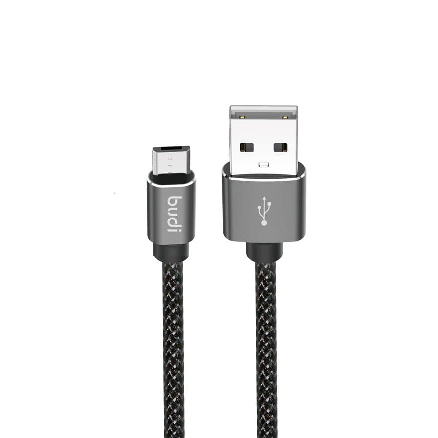 کابل شارژ میکرو یو اس بی 3 متری BUdi J180