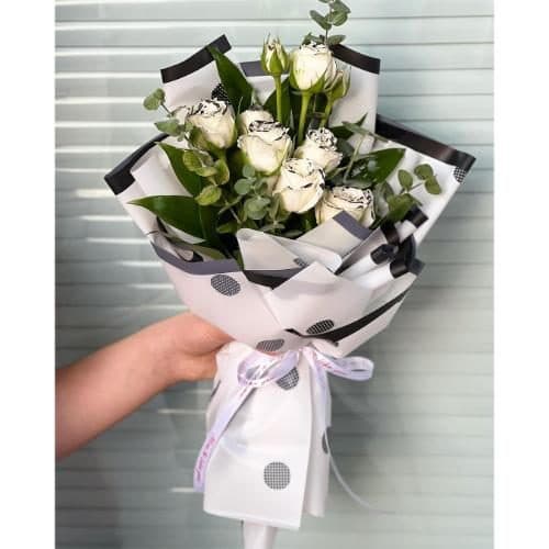 ارسال فوری گل برای بانک آینده 8032