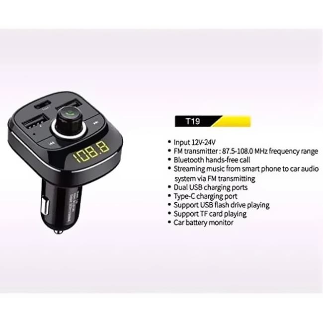 شارژر فندکی مموری خور BUDI CC T19 — تصویر ۲