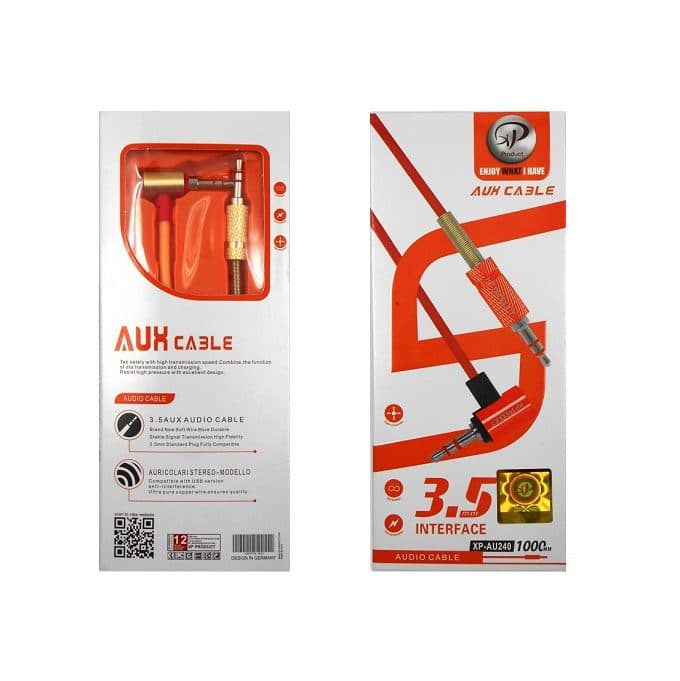 کابل AUX صدا ایکس پی پروداکت مدل XP-AU240