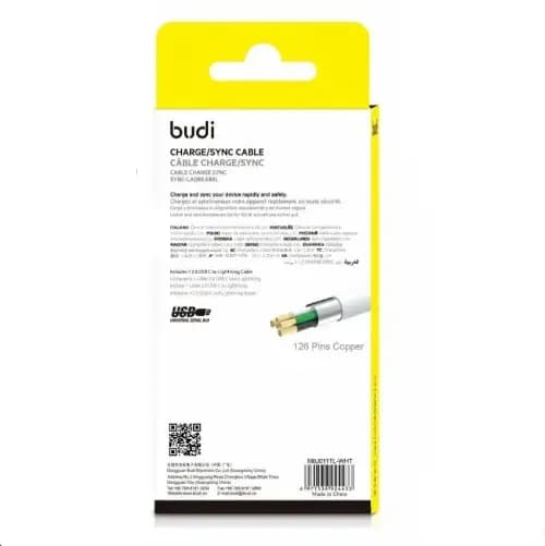 کابل شارژ BUDI dc011tl 10w — تصویر ۳