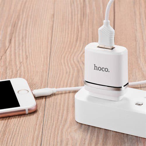 شارژر دیواری هوکو Hoco C12A — تصویر ۲