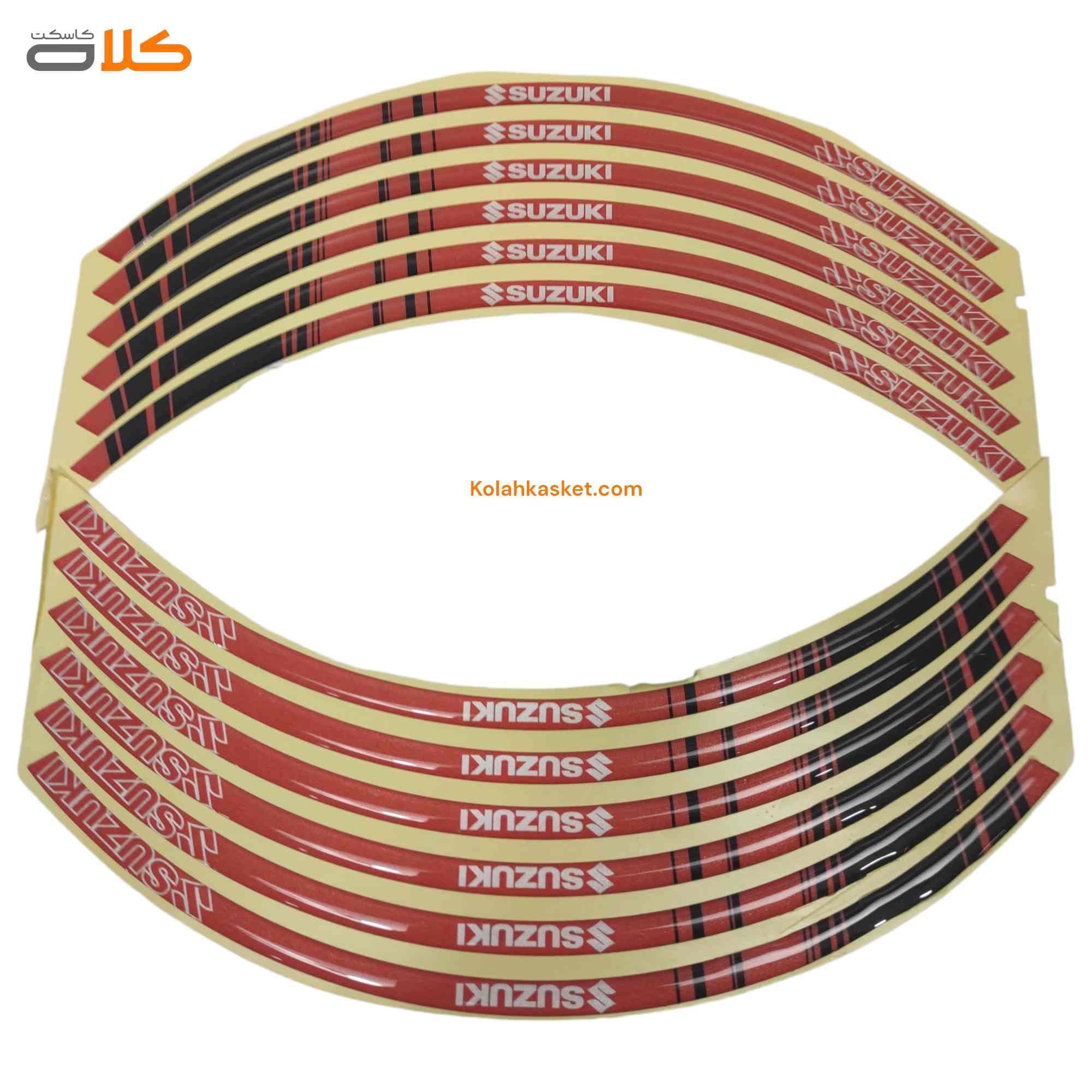 پد دور رینگ موتور سیکلت سوزوکی مدل red black15 — تصویر ۲