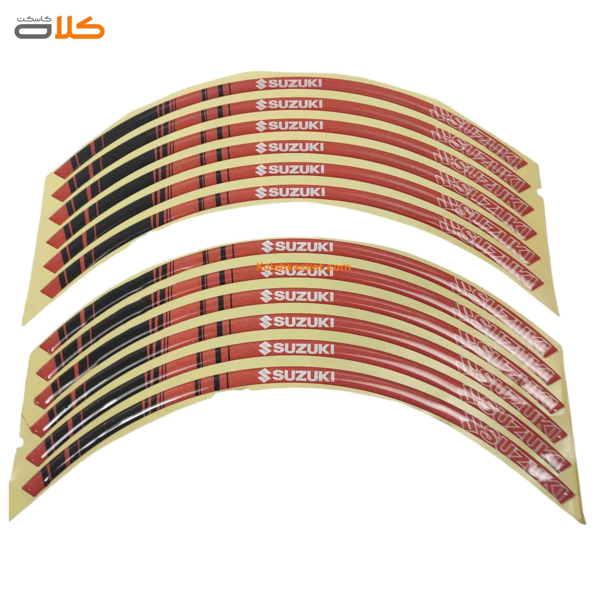 پد دور رینگ موتور سیکلت سوزوکی مدل red black15