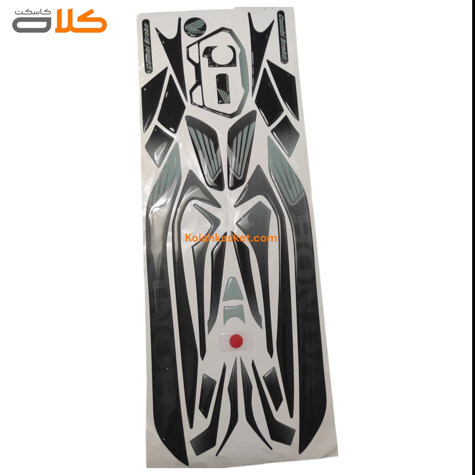 برچسب (پد) ضد ضربه و ضد خش موتور سیکلت هوندا 150 مدل black03