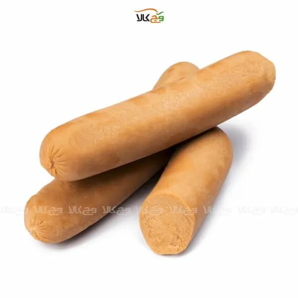 سوسیس گیاهی سویا با طعم دودی آسوده سازان – 500 گرم