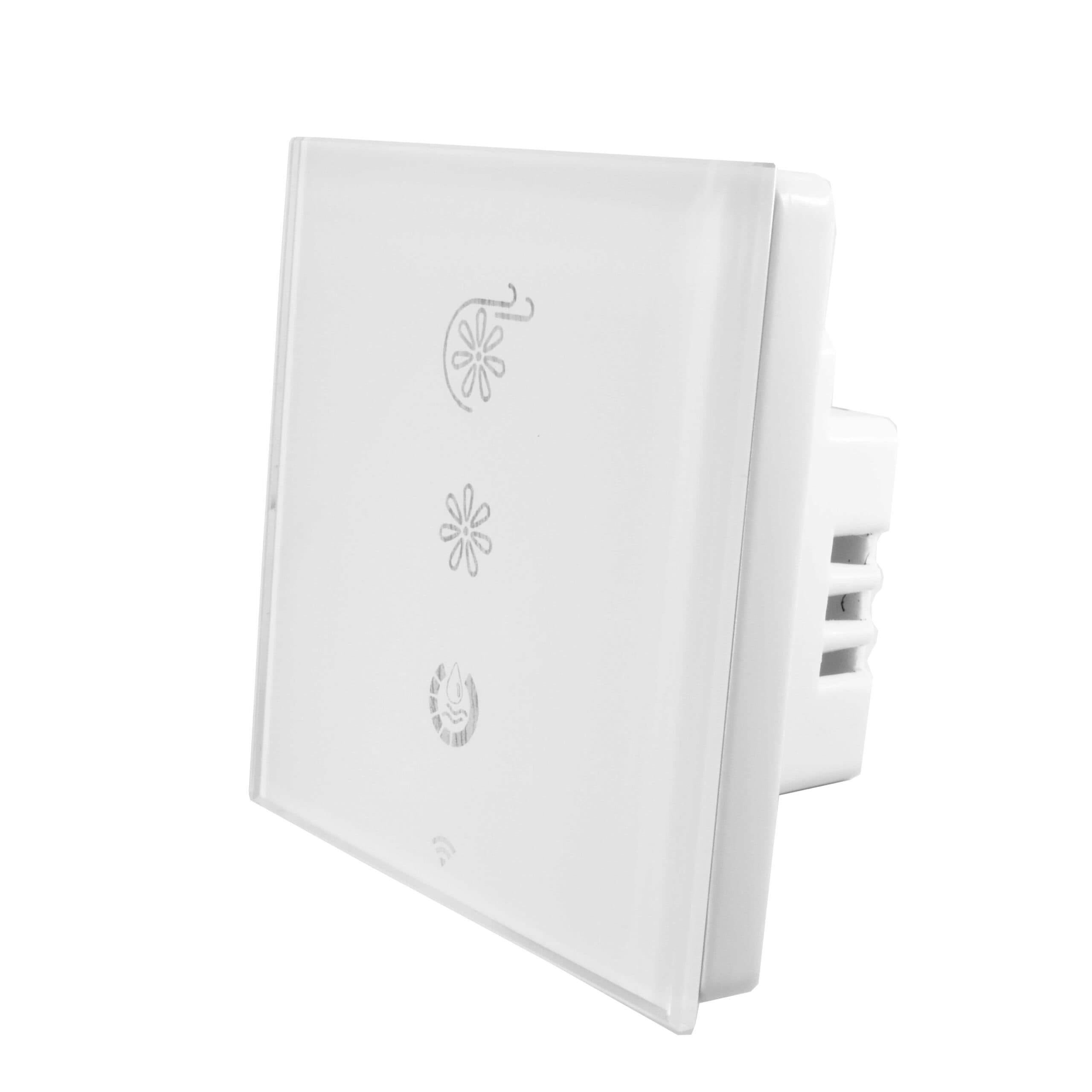 کلید کولر آبی هوشمند لمسی و WIFI رنگ سفید