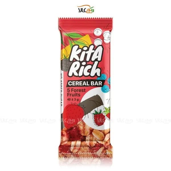 انرژی بار پنج توت جنگلی – کیتارچ – 40 گرمی