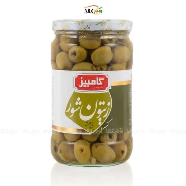 زیتون شور بدون هسته کامبیز – 640 گرمی