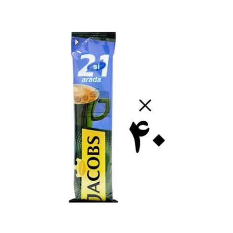 قهوه فوری 40 عددی 2 در 1 جاکوبز Jacobs