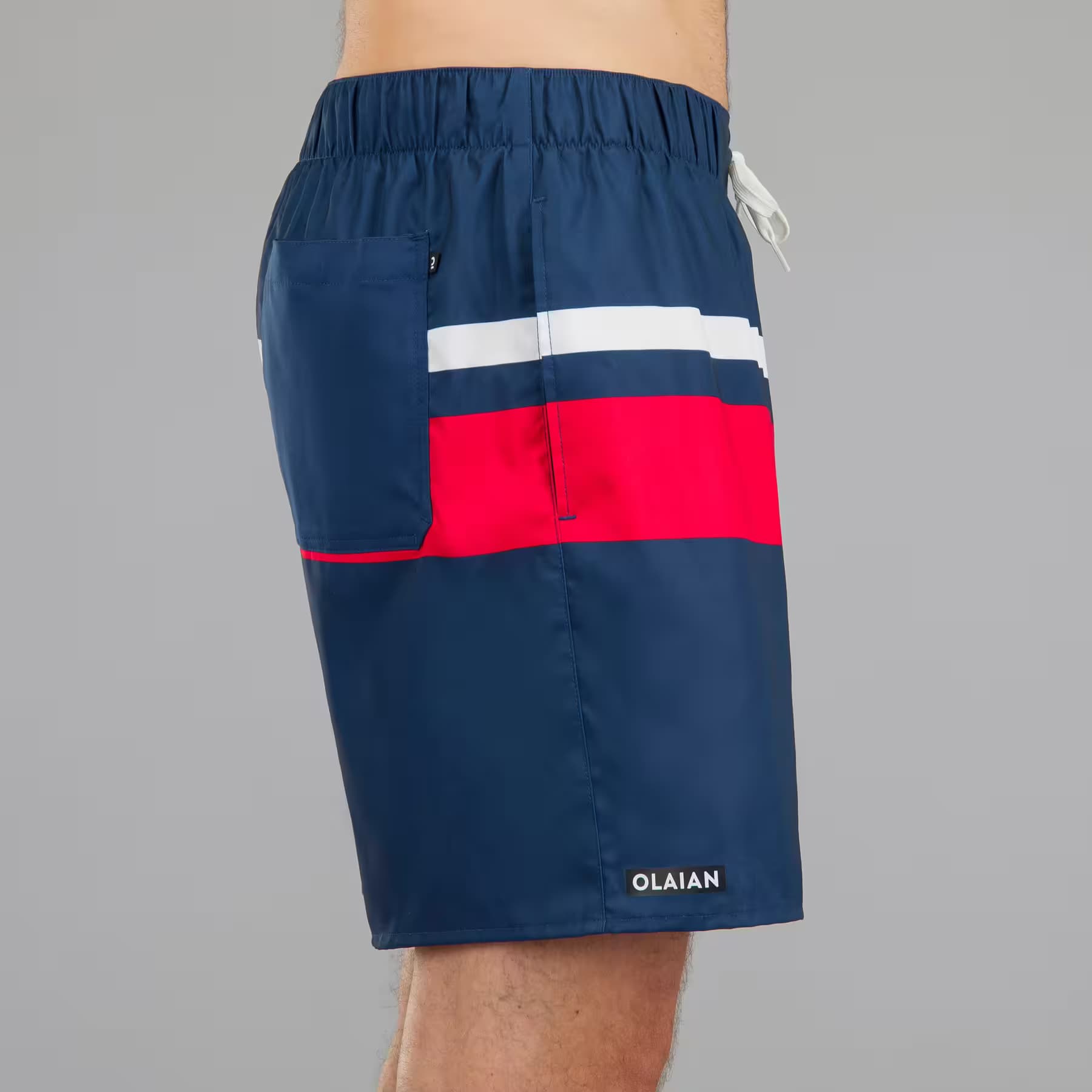 مایو موج سواری الیان – دکتلون Decathlon Olaian Surf Boardshort – 15″ – Blue – 100 — تصویر ۵