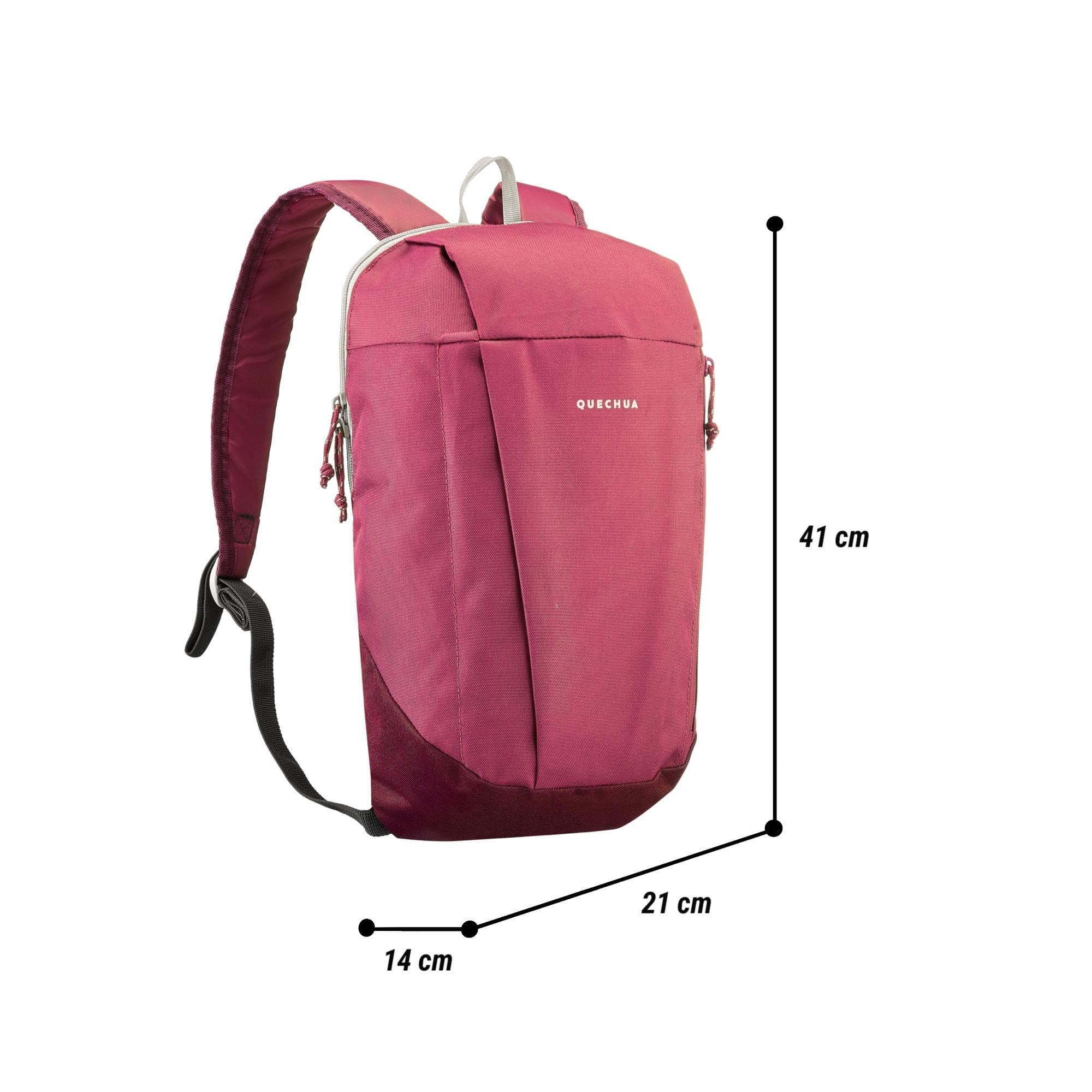 کوله پشتی کچوا 10 لیتری Quechua Outdoor Backpack – 10L – Pink – NH Arpenaz 50 — تصویر ۷