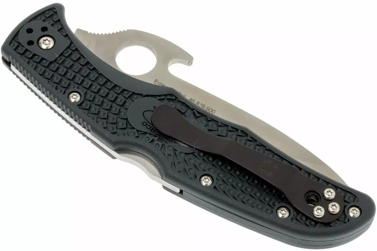 چاقو اندورا اسپایدرکو Spyderco ENDURA® 4 FRN GREY EMERSON OPENER — تصویر ۵
