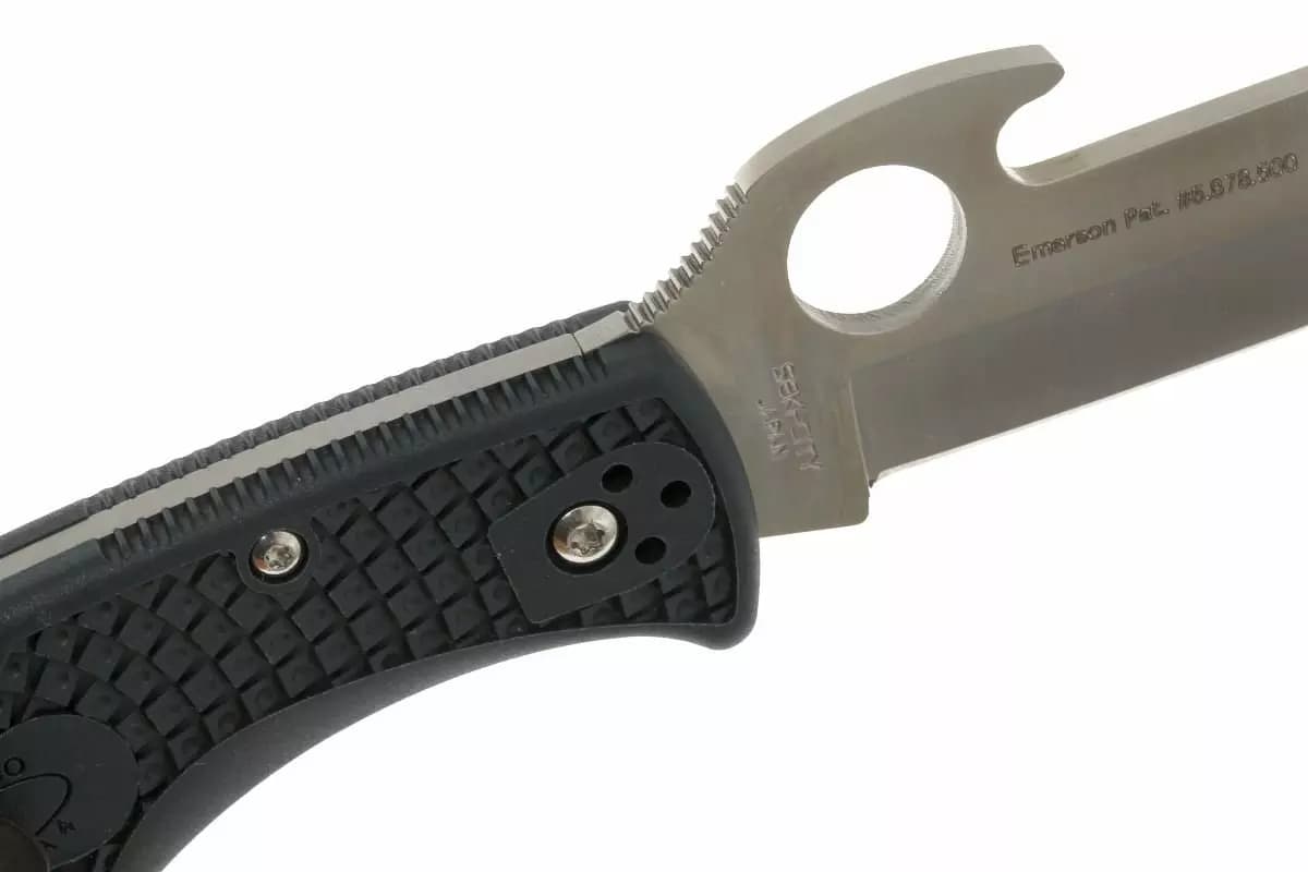 چاقو اندورا اسپایدرکو Spyderco ENDURA® 4 FRN GREY EMERSON OPENER — تصویر ۴