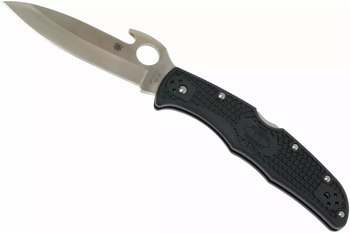 چاقو اندورا اسپایدرکو Spyderco ENDURA® 4 FRN GREY EMERSON OPENER — تصویر ۷